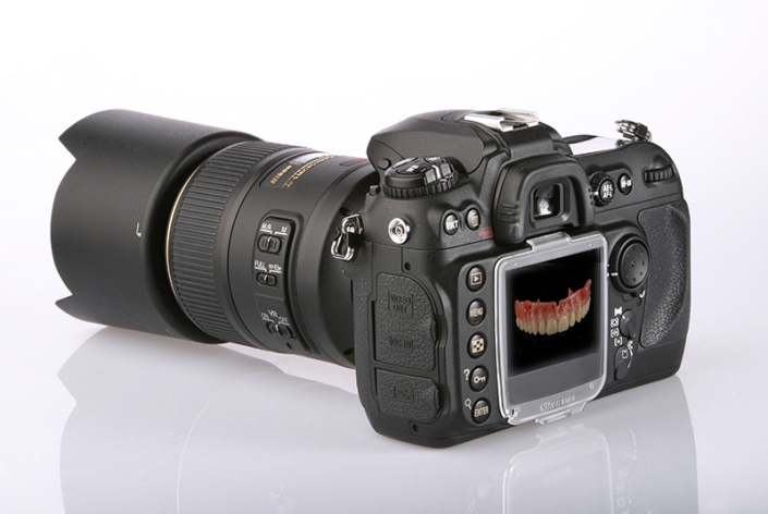 Moderne Kamera für die Dental-Fotografie